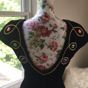 Vtg Jessica Howard Evening Dress